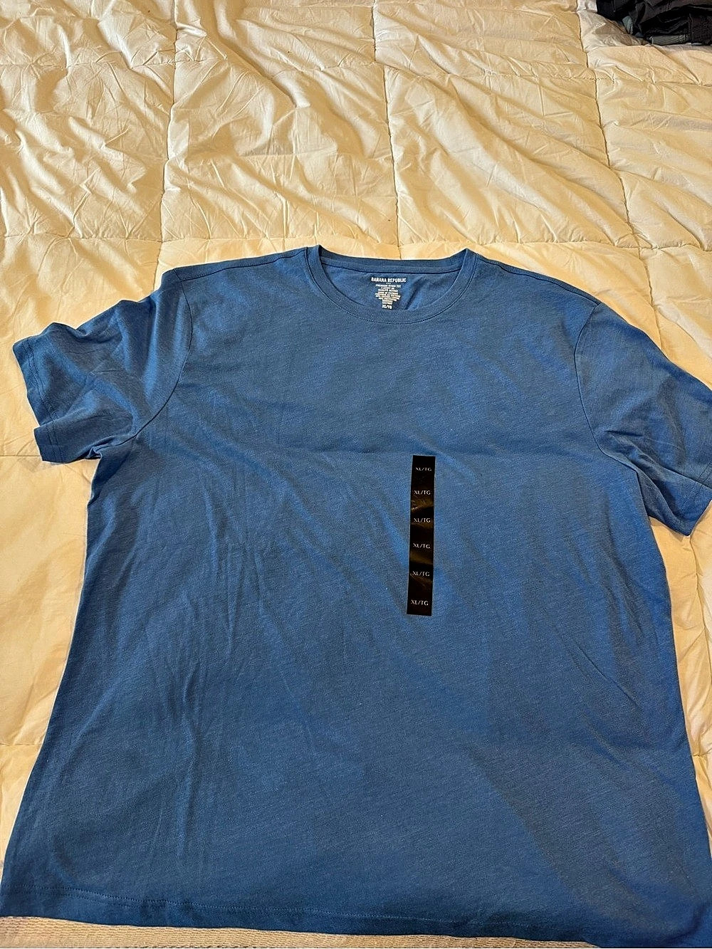 Vintage Banana Republic Premium Wash Tee Short Sleeve Tee in Blue XL NWT
